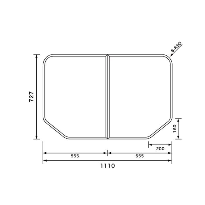 Panasonic（パナソニック） GTD71KN91 断熱組フタ 1150用 ホワイト