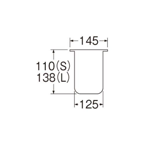 三栄水栓 SANEI H650F-L 流し排水栓カゴ キッチン用｜rakudenmart｜03