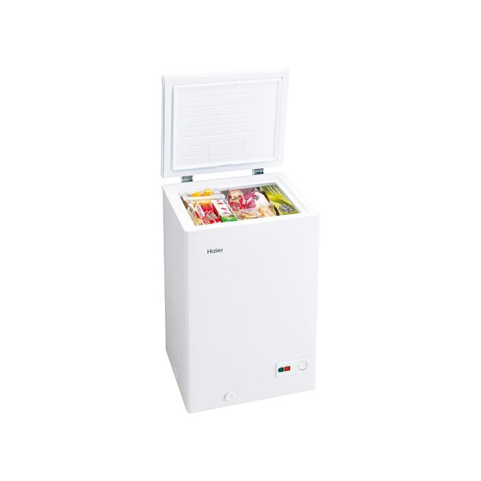 Haier（ハイアール） JF-HSC10A-W 上開き式冷凍庫 100L ホワイト 直冷 