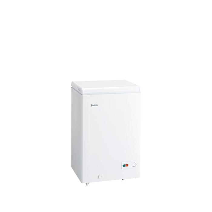 Haier（ハイアール） JF-NC100A-W 上開き式冷凍庫 100L ホワイト 直冷