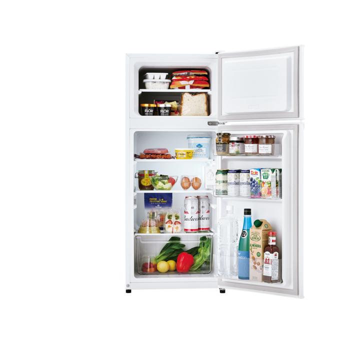 Haier（ハイアール） JR-12A-W 冷凍冷蔵庫 120L 直冷式 右開き