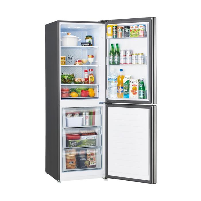 Haier ハイアール JR-27B-S 冷凍冷蔵庫 270L シルバー 引き出し Haier ハイアール JR-27B-S 冷凍冷蔵庫 270L シルバー 引き出し