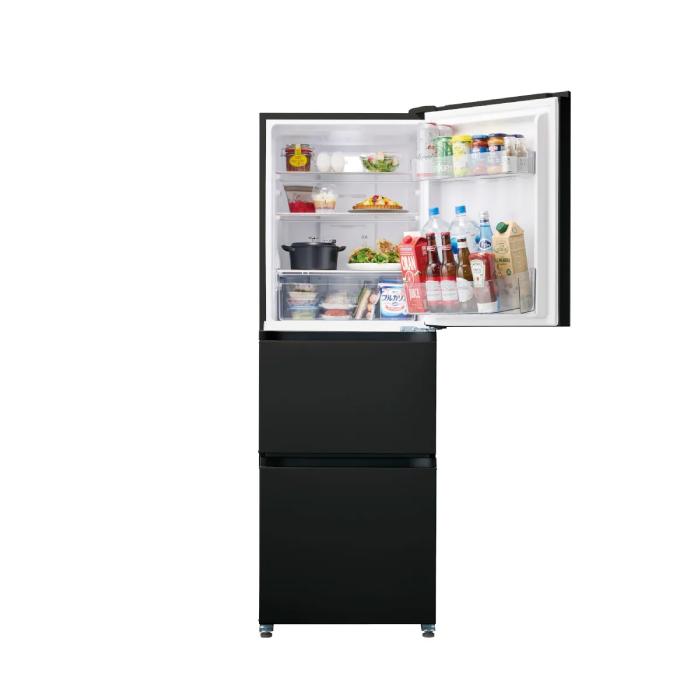 Haier（ハイアール） JR-CV29C-K 冷凍冷蔵庫 286L チャコールブラック