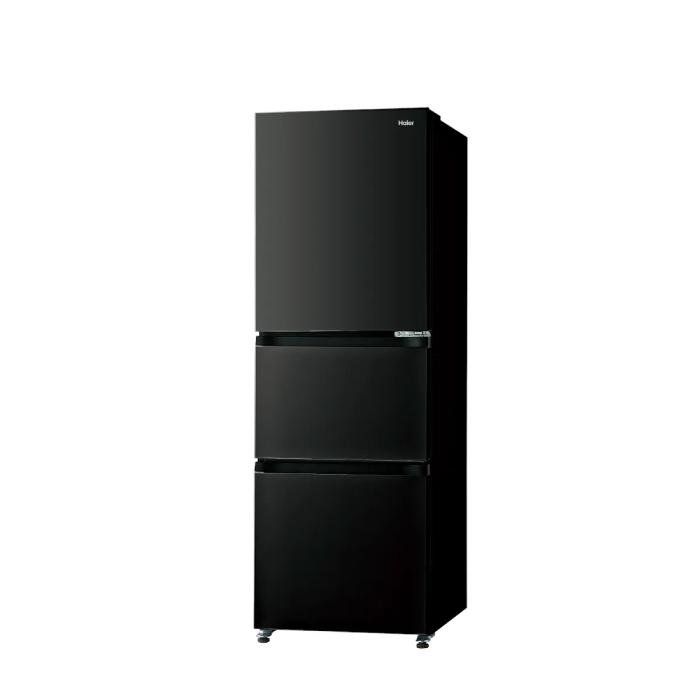 ★超美品‼︎ Haier 3ドア冷蔵庫 スリムボディ ★2025年製　　286Ｌ Haier（ハイアール） JR-CV29C-K 冷凍冷蔵庫 286L チャコールブラック