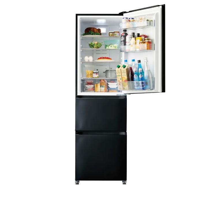 Haier（ハイアール） JR-CV34C-K 冷凍冷蔵庫 335L チャコールブラック