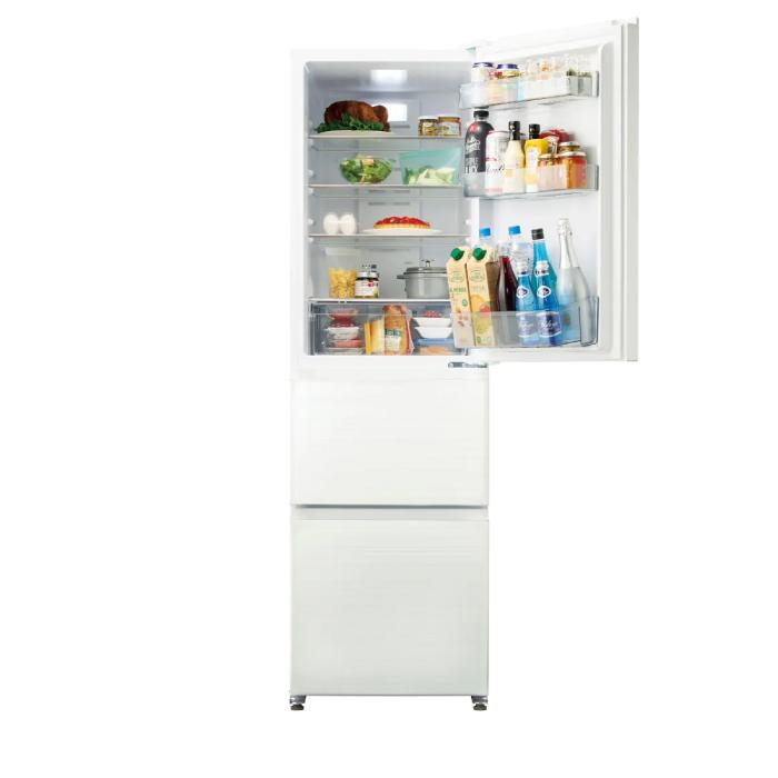 Haier（ハイアール） JR-CV34C-W 冷凍冷蔵庫 335L リネンホワイト