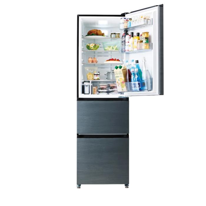 Haier（ハイアール） JR-CVM34C-H 冷凍冷蔵庫 335L チャコールグレー