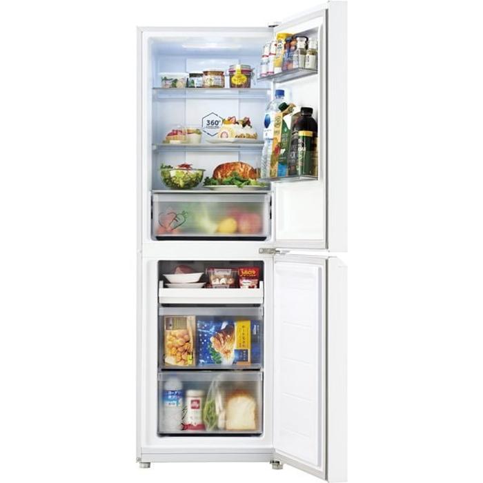 Haier ハイアール JR-M20A-W 冷凍冷蔵庫 201L スノーホワイト Haier ハイアール JR-M20A-W 冷凍冷蔵庫 201L スノーホワイト