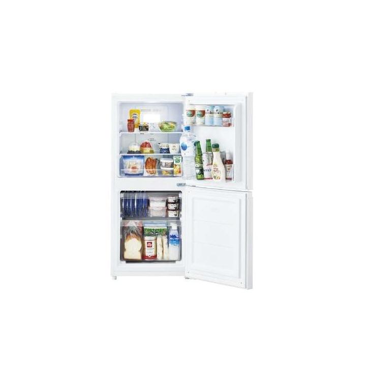 Haier（ハイアール） JR-NF121C-W 冷凍冷蔵庫 121L ホワイト 引き出し