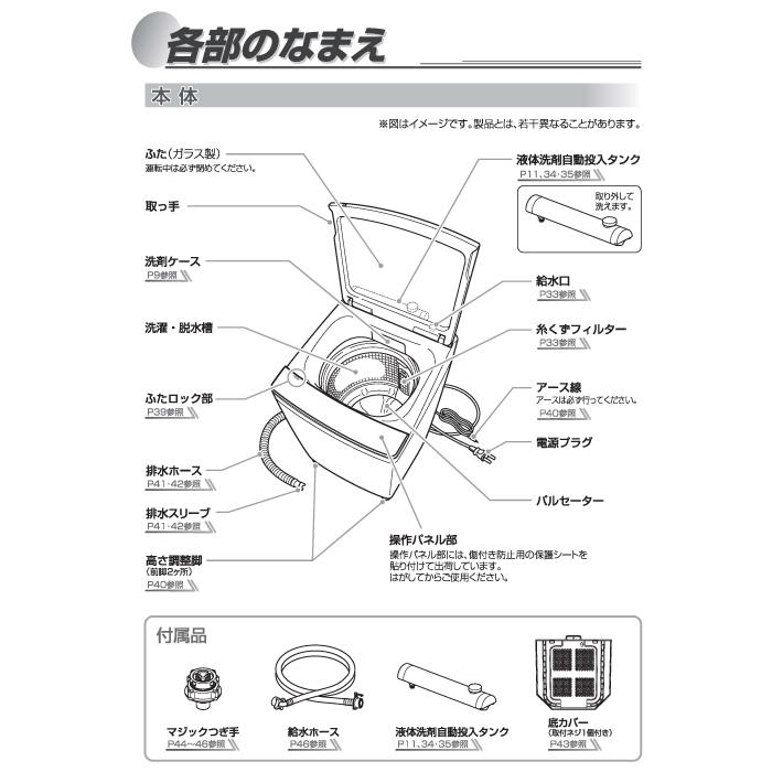 Haier（ハイアール） JW-KD100A-W 全自動洗濯機 10.0kg ホワイト 液体