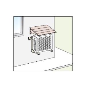 オーケー器材 アルミキーパー 壁面用防雪屋根 K-KP6G2｜rakudenmart｜03