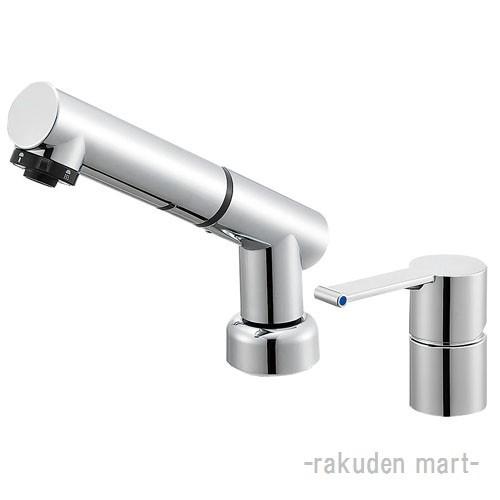 三栄水栓 SANEI K37510JVZ-13 シングルスプレー混合栓（洗髪用） 洗面所用