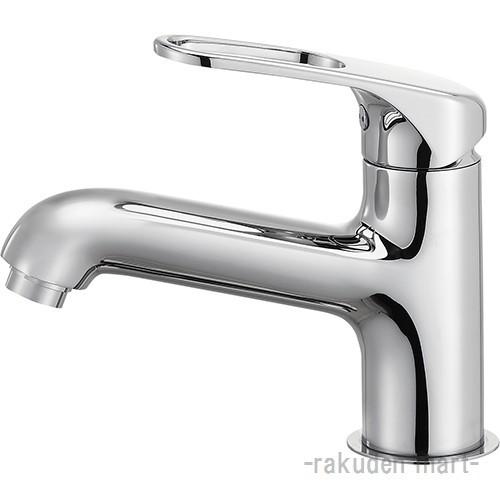 三栄水栓 SANEI K4710NJK-U-13 シングルワンホール洗面混合栓（省施工ナット付） 洗面所用