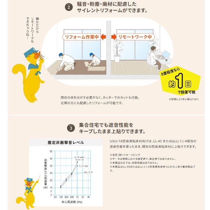 パナソニック KERS1VY 1.5mmリフォームフローリング ウスイータ 非耐熱タイプ ホワイトオニックス柄(シート)   24枚/3.3m2 石目柄 Panasonic | Panasonic | 02