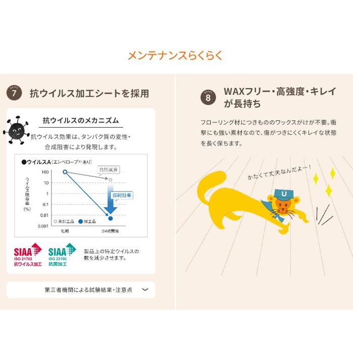 パナソニック KERS1VY 1.5mmリフォームフローリング ウスイータ 非耐熱タイプ ホワイトオニックス柄(シート)   24枚/3.3m2 石目柄 Panasonic | Panasonic | 04
