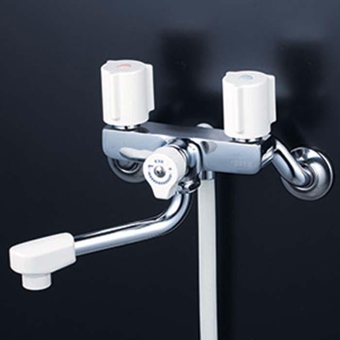 KVK KF2G3ZN 2ハンドルシャワー(150mmパイプ付)(寒冷地用)(代引不可)