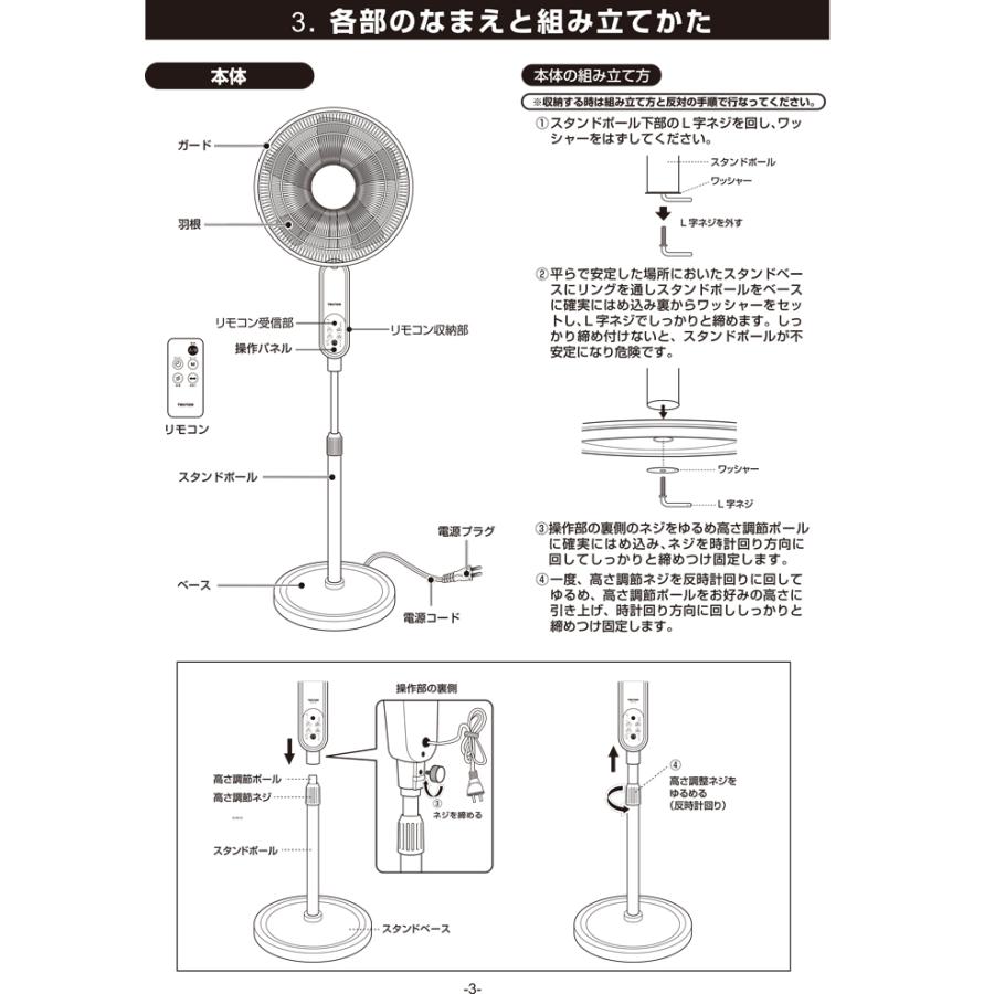 TEKNOS テクノス KI-F814R 40cm羽根 フルリモコン DCモーター