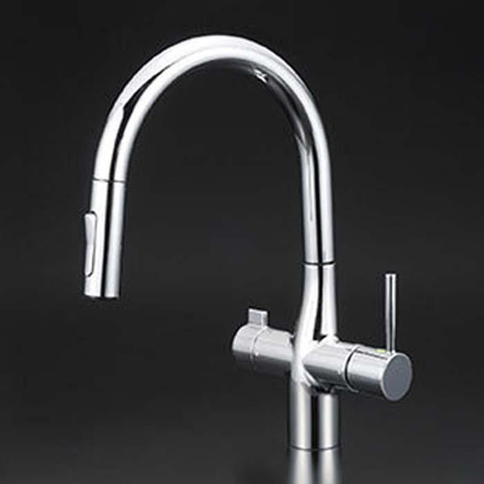 KVK KVK KM6081SCEC ビルトイン浄水器用シングルシャワー付混合栓(e