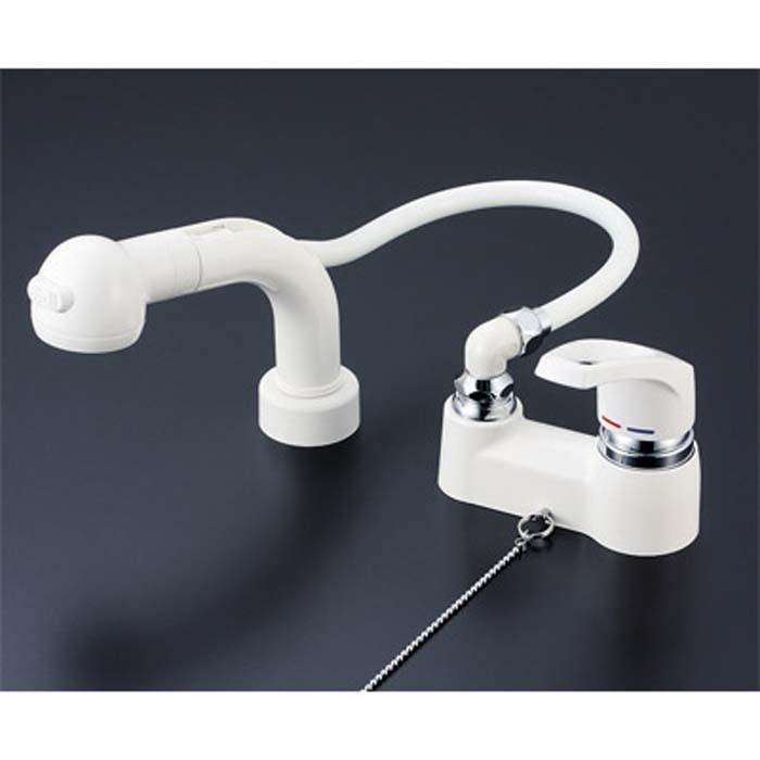 (送料無料) KVK KM8008ZSLGS シングル洗髪シャワー ゴム栓付(寒冷地用)(代引不可)