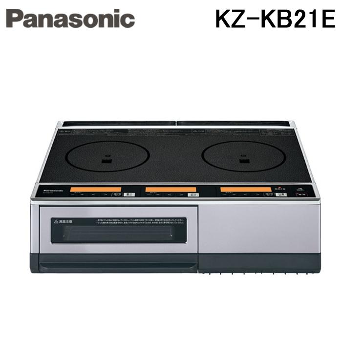 【苫小牧Banana】Panasonic/パナソニック 据置タイプ 2口 単相200V IHクッキングヒーター KZ-E60KG 2021年製 光火力センサー搭載♪ Panasonic（パナソニック） IHクッキングヒーター 幅59cm KZ-E60KG 据