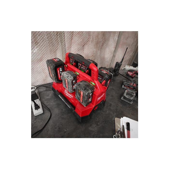 ミルウォーキー M18-PC6-JP M18(TM) PACKOUT(TM)? 6口 充電器 Milwaukee_3