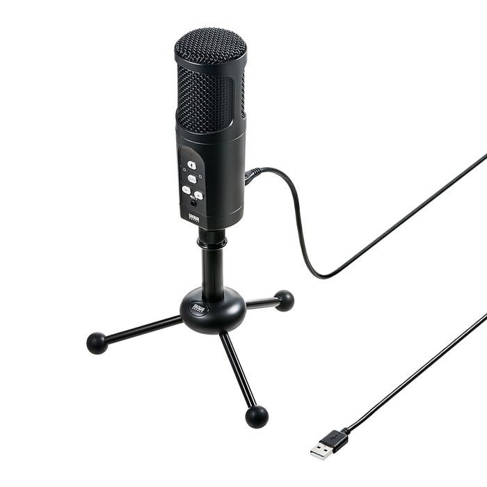WEB会議 高感度USBマイク 集音5m サンワサプライ MM-MCU05BK SANWA SUPPLY（サンワサプライ） MM-MCU05BK WEB会議高感度USBマイク