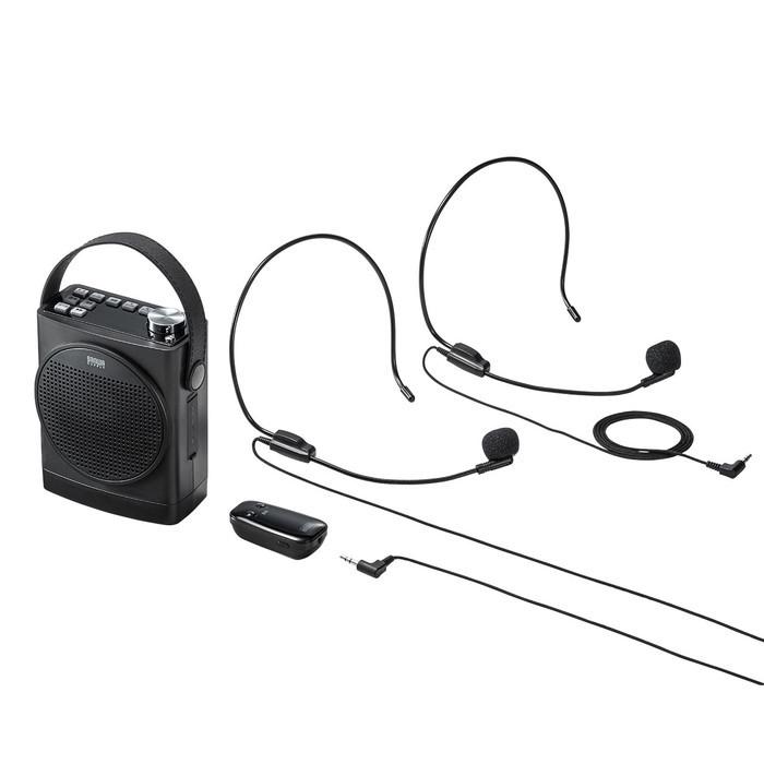 サンワサプライ MM-SPAMP12 ワイヤレスポータブル拡声器スピーカー