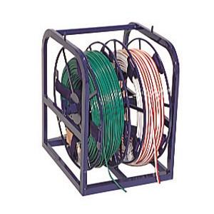 ジェフコム デンサン 電設作業工具 マジラックリール2連 小 MRR-322