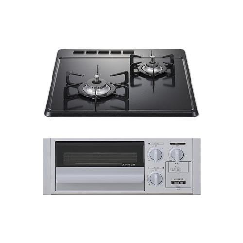 ノーリツ N2G23KSQ1SV-13A ビルトインガスコンロ コンパクトシリーズ ホーロートップ 2口コンロ 幅45cm 都市ガス用 NORITZ ノーリツ（NORITZ） N2G23KSQ1SV-13A ビルトインガスコンロ コンパクト