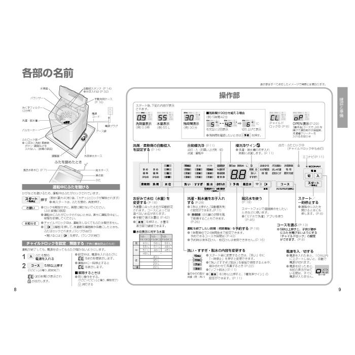 Panasonic（パナソニック） NA-FA10K3-N 縦型全自動洗濯機 洗濯容量
