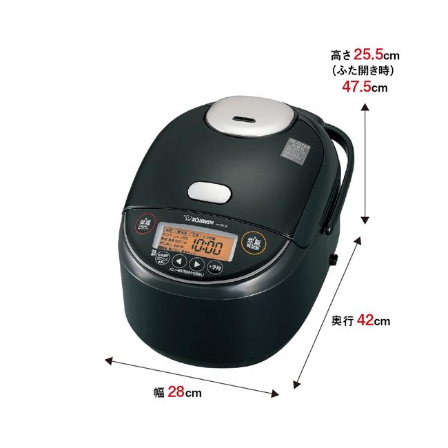 極め炊き 象印 NP-ZX18-BA 圧力IH炊飯ジャー 1升炊 ブラック