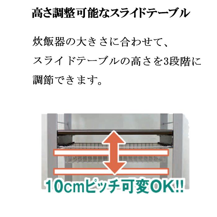 エムケー精工 ORL-101W オープンラック 「Frorie」 ロータイプ (代引