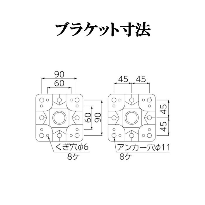 キャッチャー BSアンテナ ベランダ取付金具 PAX-VFJ 日晴金属 PAX-VFJ パラボラキャッチャー 格子手すり用壁面用 アンテナ