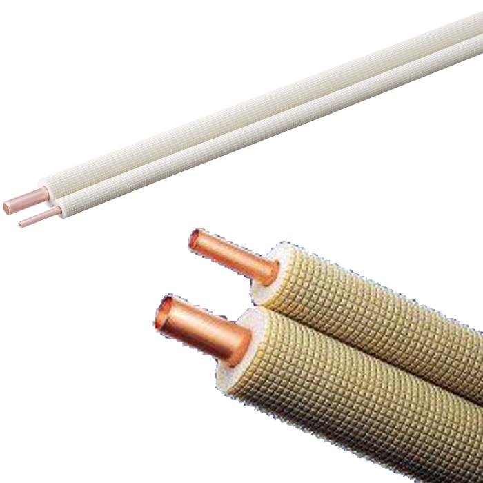 エアコン用配管 PC-2420 20M 因幡電工 PC-2420 ペアコイル 2分4分 20m 1巻 エアコン配管用被覆銅管