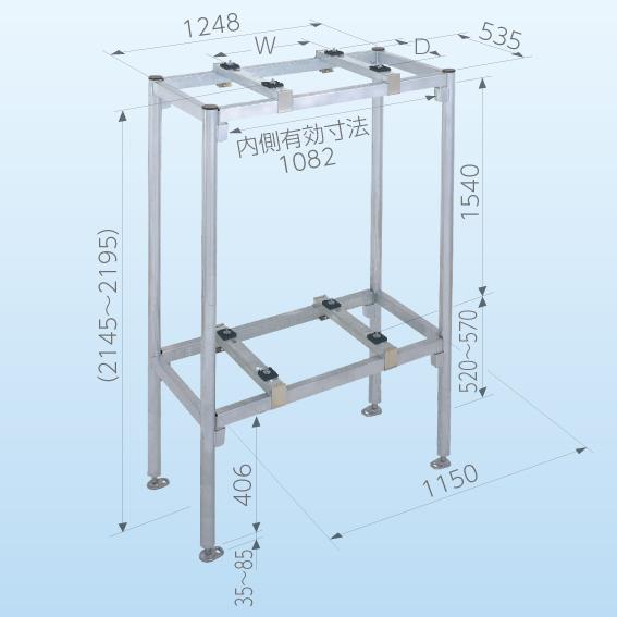 日晴金属 PC-NJ60WH PCキャッチャー 二段置用 (法人限定) 日晴金属 PC-NJ60WH PCキャッチャー 二段置用 (法人限定) : 住設と電材