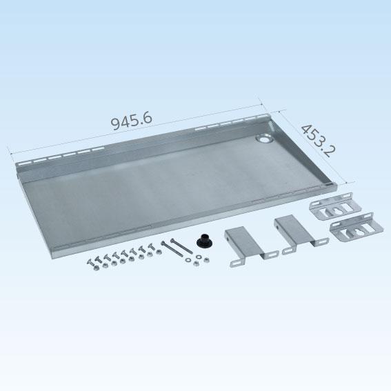 日晴金属 PE-KDP30 PCキャッチャー 壁面用集中ドレンパン : 住設と電材
