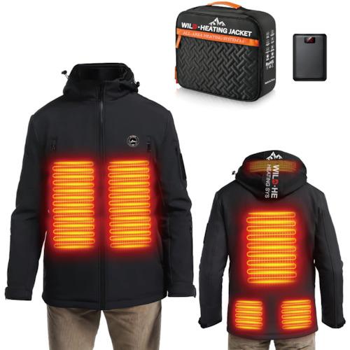 プロモート PH-WJ01-3L ワイルドヒートジャケット 暖房 防寒 寒さ対策 PROMOTE プロモート PH-WJ01-3L ワイルドヒートジャケット PROMOTE : 住設と