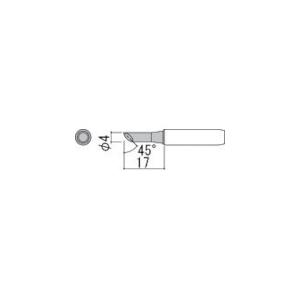 白光 こて先4C型面のみ 900LT4CF 2mvetro 非常に良い】白光 こて先4C型面のみ 900LT4CF 2mvetro 【公式通販】