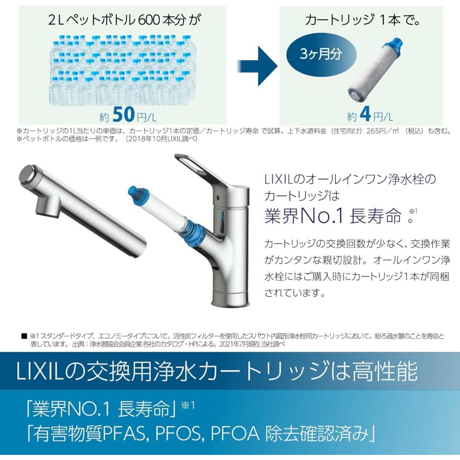 INAX シングルレバー混合水栓 RJF-871Y キッチン用 浄水器内蔵シングルレバー混合水栓 エコハンドル RJF-871Y