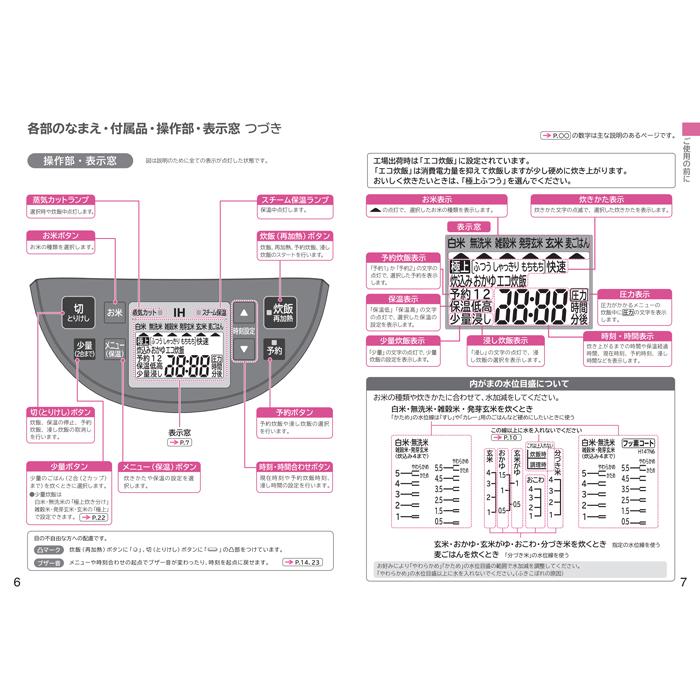 日立（HITACHI） RZ-AX10M-R 圧力スチームIH炊飯器 5.5合炊き