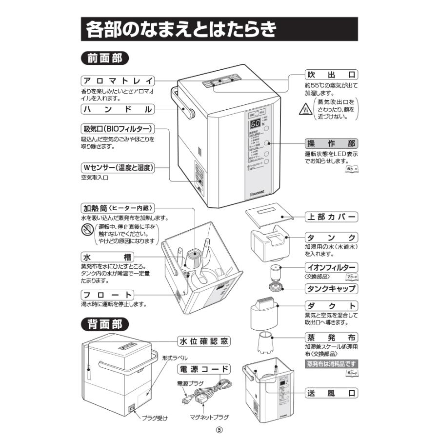 roomist 三菱重工 SHE35XD-K スチームファン 蒸発式加湿器 6畳用