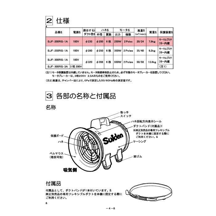送風機　スイデン　SJF-200RS-1　動作確認済み Amazon.co.jp: スイデン(suiden) 送風機 軸流ファンブロワ ハネ200mm