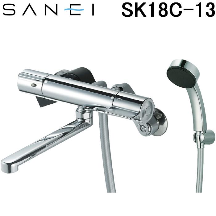SANEI 三栄水栓 SANEI SK18C-13 サーモシャワー混合栓 バスルーム用