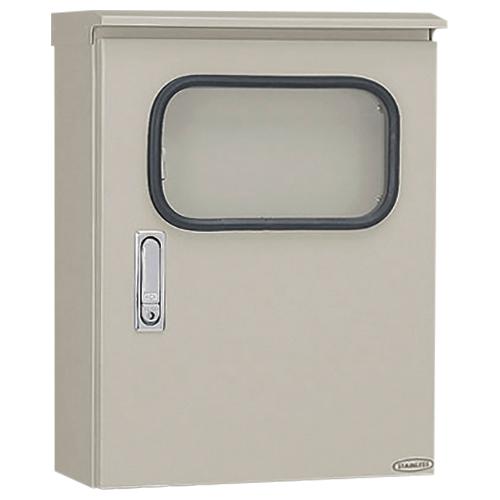 日東工業 SORM25-58HA ステンレス窓付屋外用制御盤キャビネット NITO