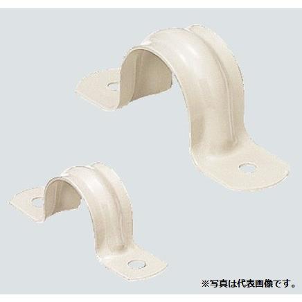 未来工業 SST-22M VE両サドル (VE管用コーティングステンレスサドル) ミルキーホワイト(50個入)
