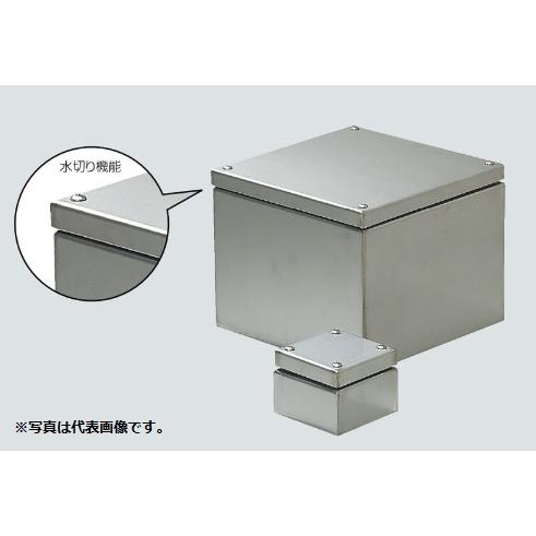 未来工業 SUP-1515P ステンレスプールボックス (水切り防水