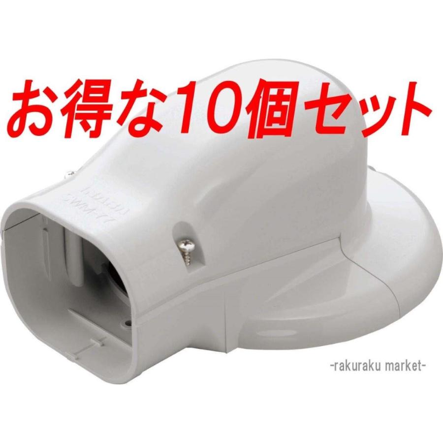 因幡電工 スリムダクトSD ウォールコーナーエアコンキャップ用 壁面