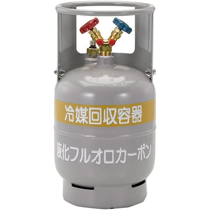 新品未使用！）タスコ　冷媒回収ボンベ TA110-12 イチネンTASCO タスコ TASCO TA110-12 冷媒回収用ボンベ : 住設と電材