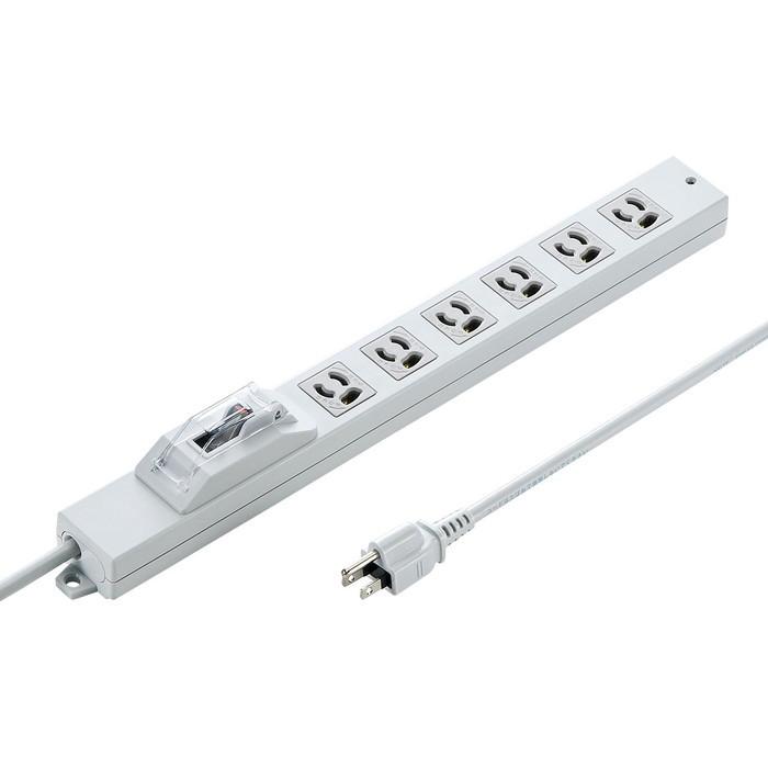 サンワサプライ カール電源延長コード TAP-EXC3 【北海道・沖縄・離島