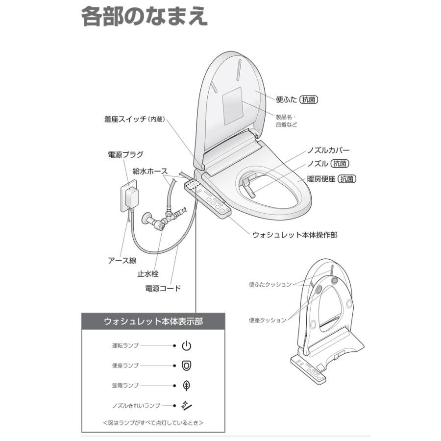 ウォシュレット（TOTO） TOTO TCF6624#SR2 シートタイプ温水洗浄便座